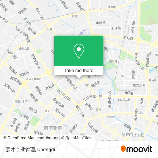 嘉才企业管理 map