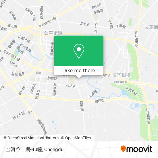 金河谷二期-40幢 map