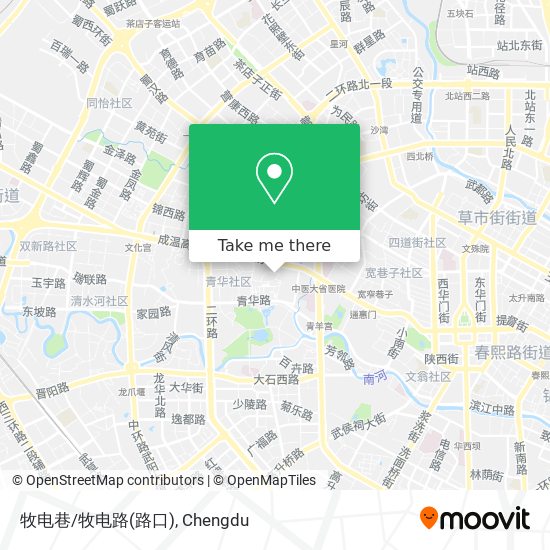 牧电巷/牧电路(路口) map