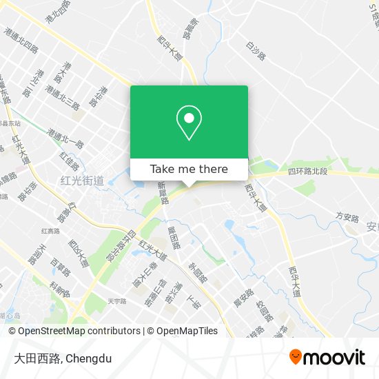 大田西路 map
