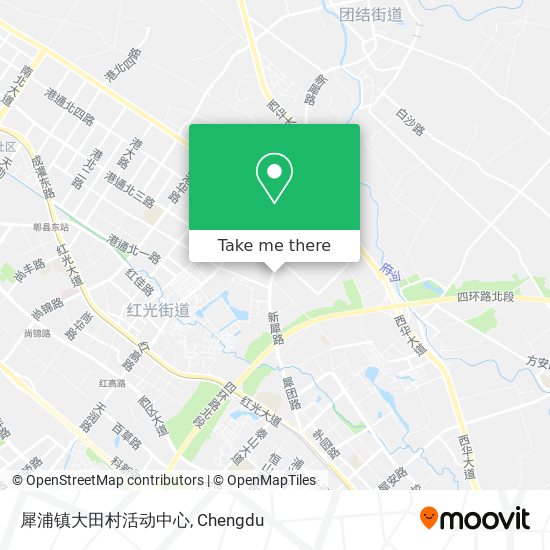 犀浦镇大田村活动中心 map