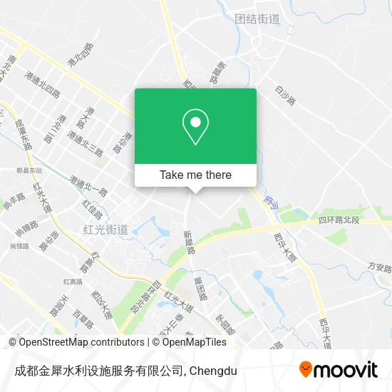成都金犀水利设施服务有限公司 map