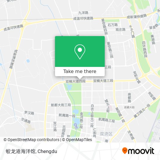 蛟龙港海洋馆 map