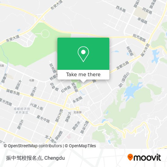 振中驾校报名点 map
