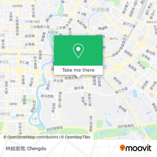 钟姐面馆 map