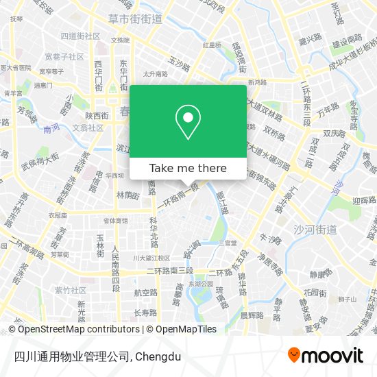 四川通用物业管理公司 map
