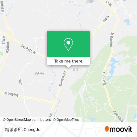 精诚诊所 map