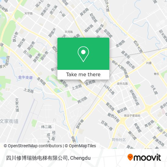 四川修博瑞驰电梯有限公司 map