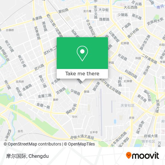 摩尔国际 map