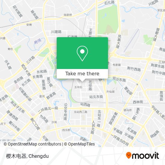 樱木电器 map