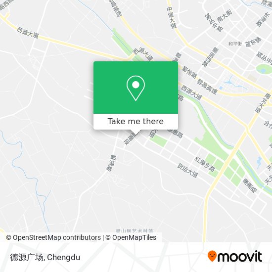 德源广场 map
