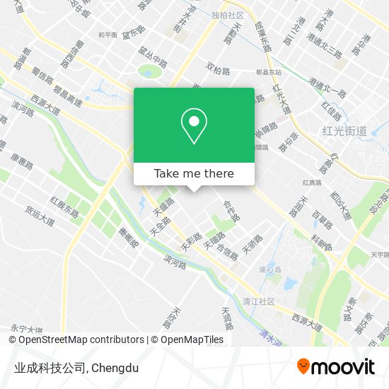 业成科技公司 map