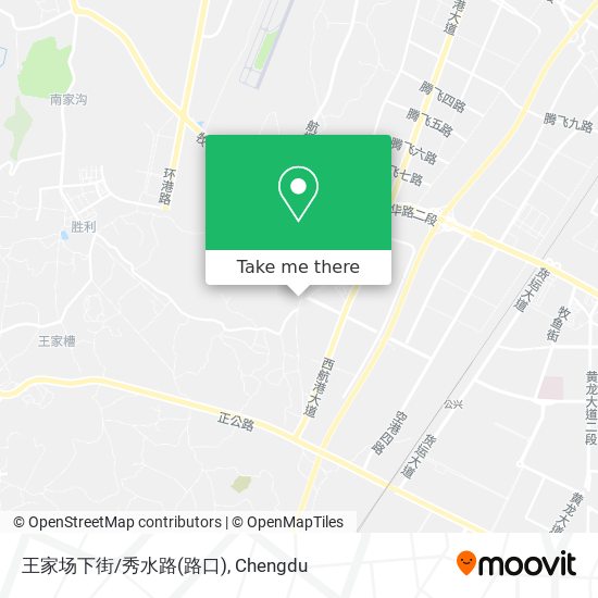 王家场下街/秀水路(路口) map