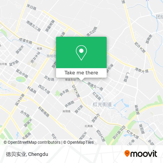 德贝实业 map