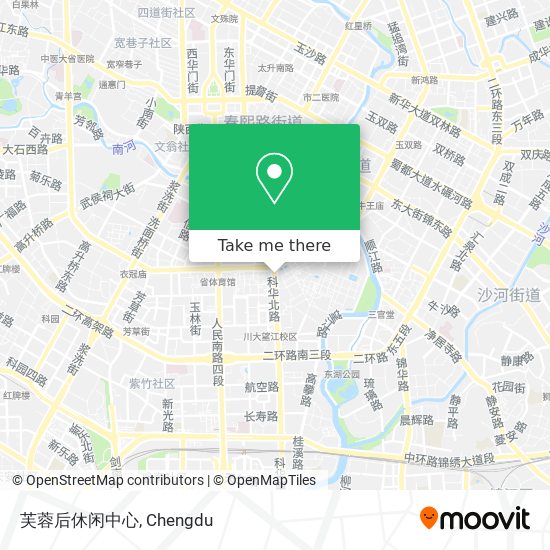 芙蓉后休闲中心 map