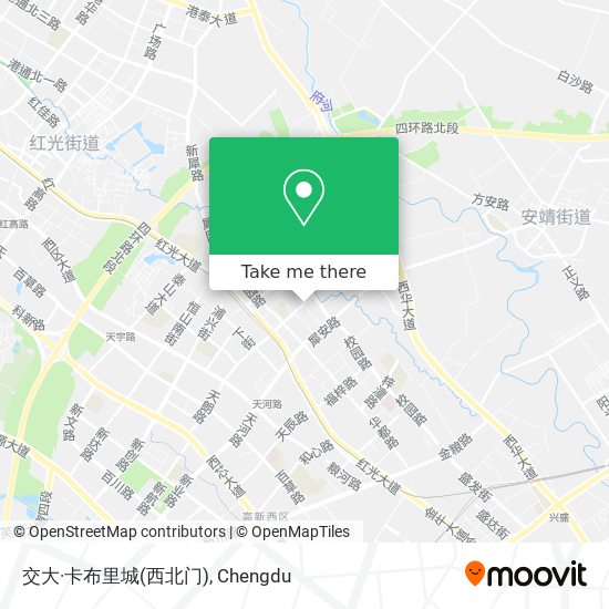 交大·卡布里城(西北门) map