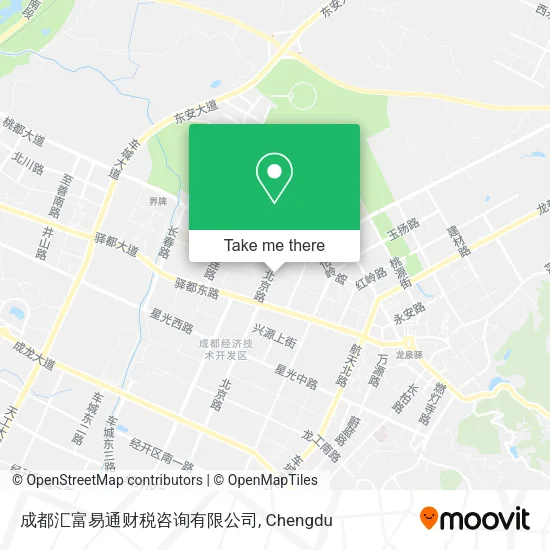 成都汇富易通财税咨询有限公司 map