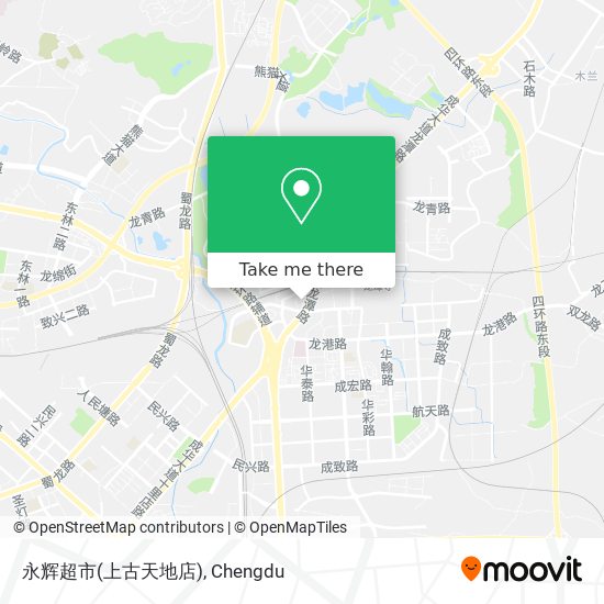 永辉超市(上古天地店) map