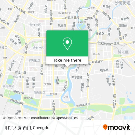 明宇大厦-西门 map