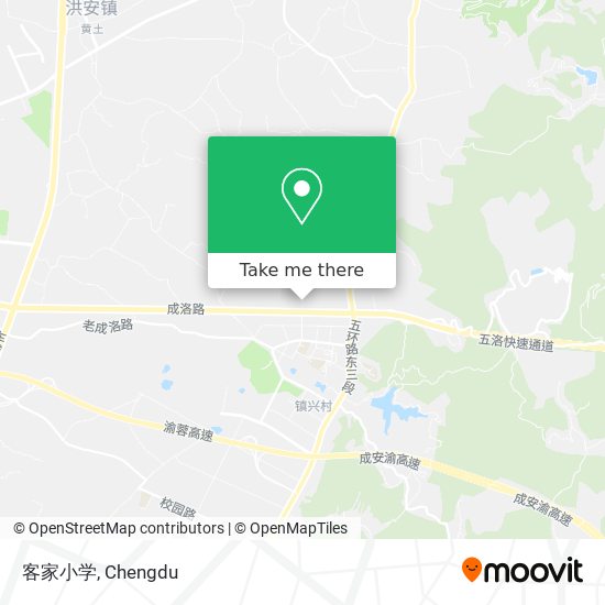 客家小学 map