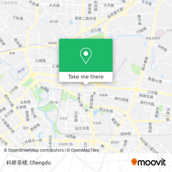 科桥茶楼 map