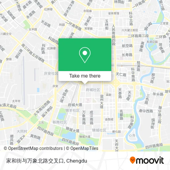 家和街与万象北路交叉口 map