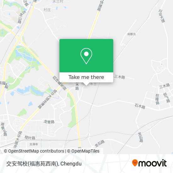 交安驾校(福惠苑西南) map