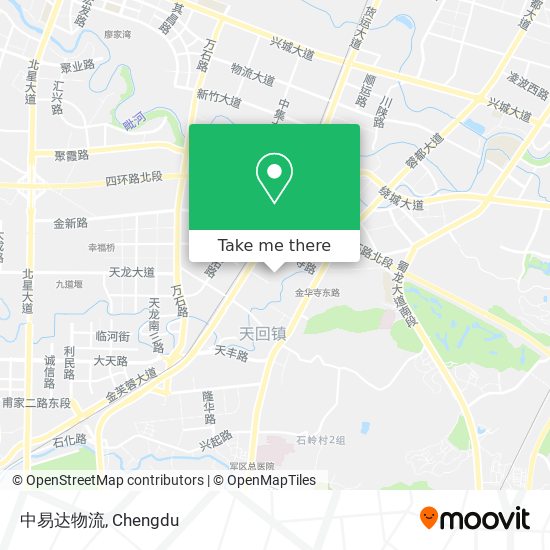 中易达物流 map