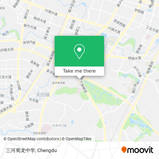 三河蜀龙中学 map