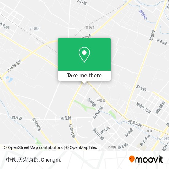 中铁.天宏康郡 map
