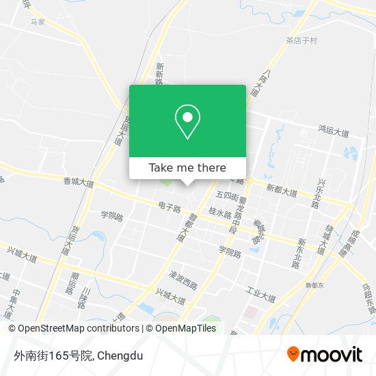 外南街165号院 map