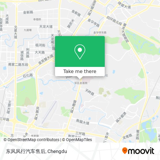 东风风行汽车售后 map