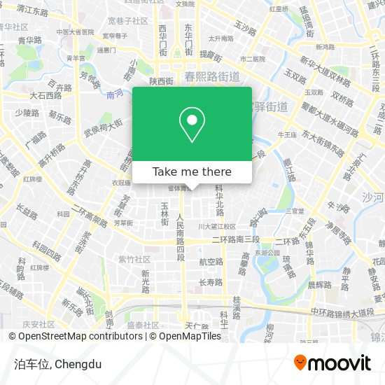 泊车位 map