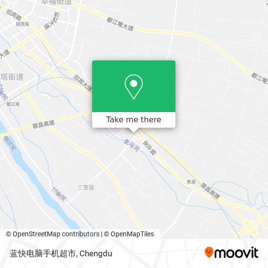 蓝快电脑手机超市 map