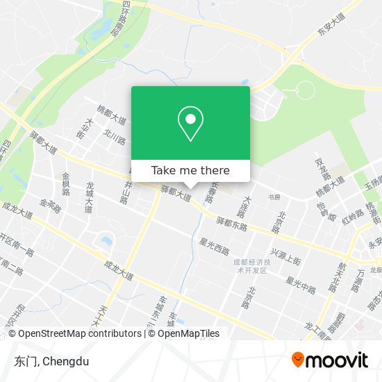 东门 map