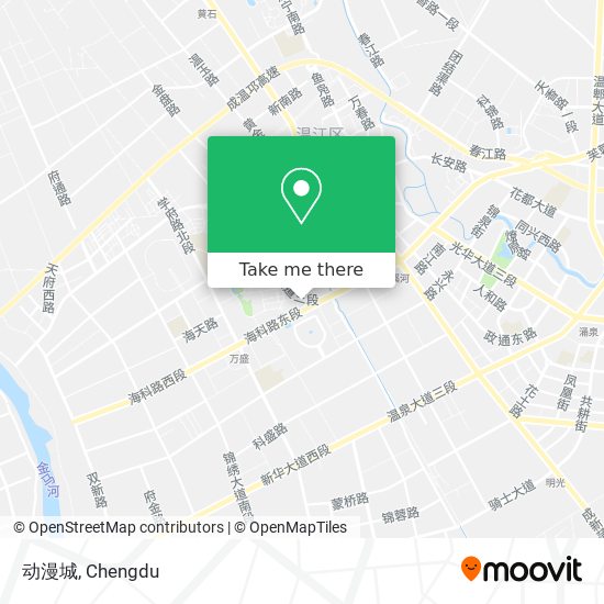 动漫城 map