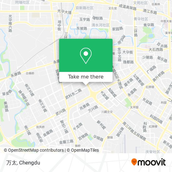 万太 map