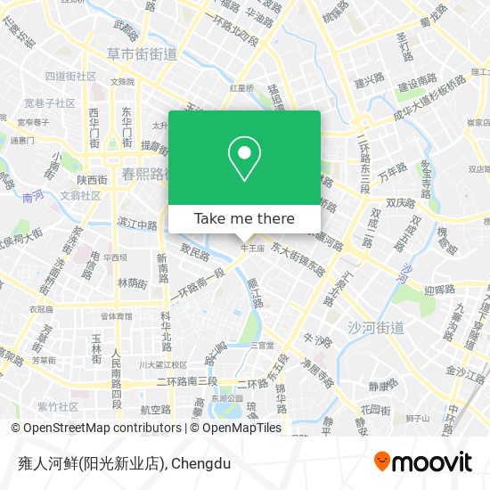 雍人河鲜(阳光新业店) map