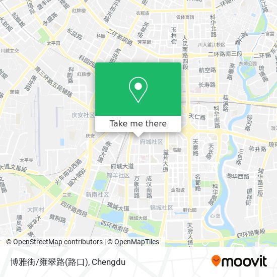 博雅街/雍翠路(路口) map