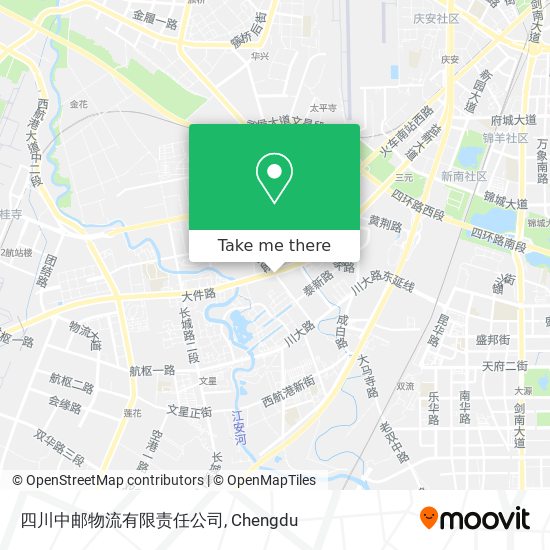 四川中邮物流有限责任公司 map