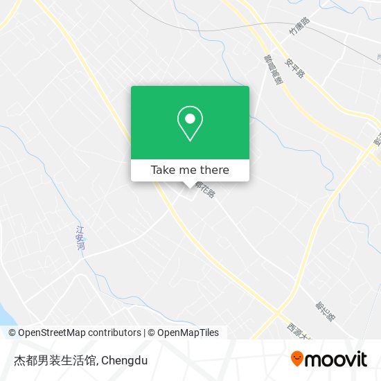 杰都男装生活馆 map