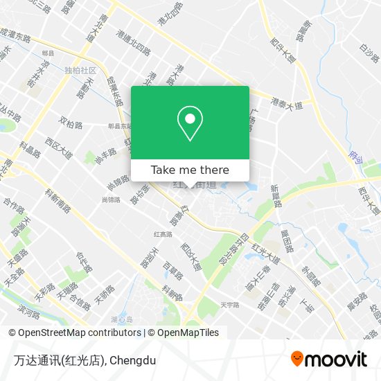 万达通讯(红光店) map