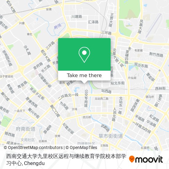 西南交通大学九里校区远程与继续教育学院校本部学习中心 map