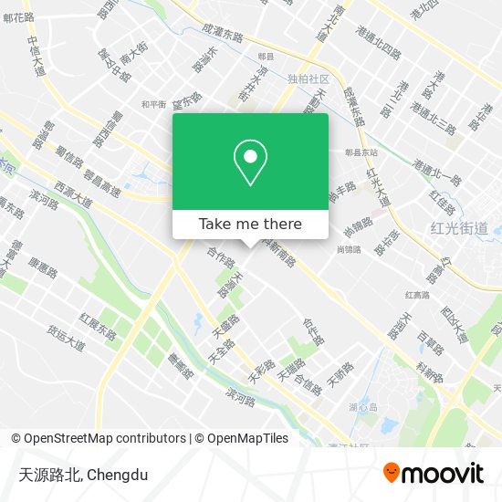天源路北 map