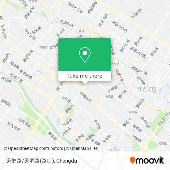 天健路/天源路(路口) map