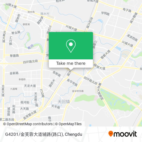 G4201/金芙蓉大道辅路(路口) map
