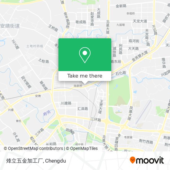 烽立五金加工厂 map