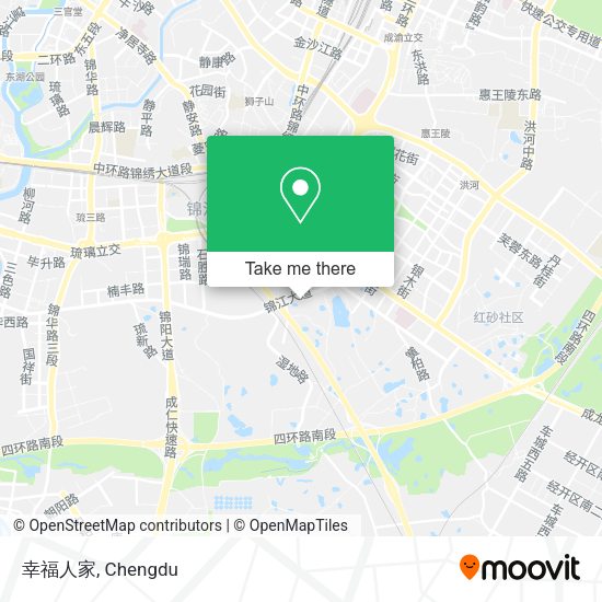幸福人家 map