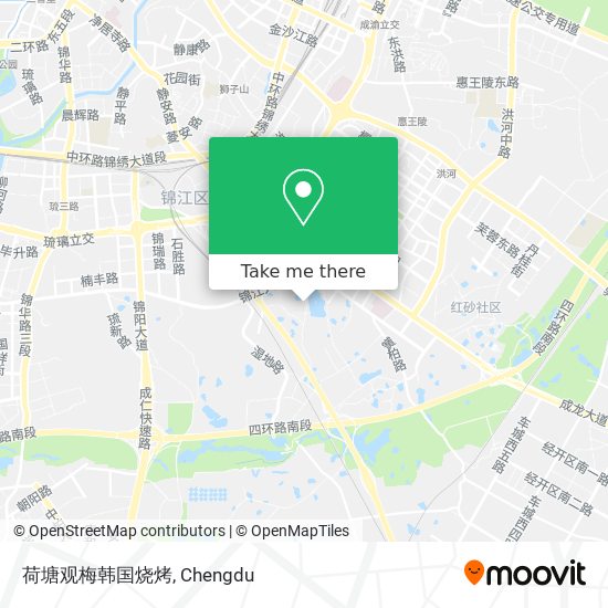 荷塘观梅韩国烧烤 map