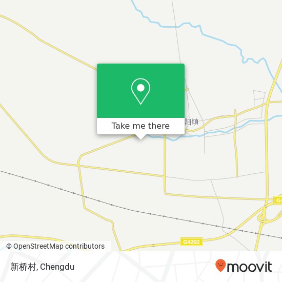 新桥村 map
